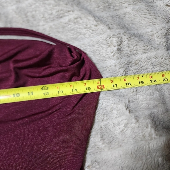 Charlotte Russe Strappy Waterfall Neckline Open Back Mini Dress - Picture 4 of 7